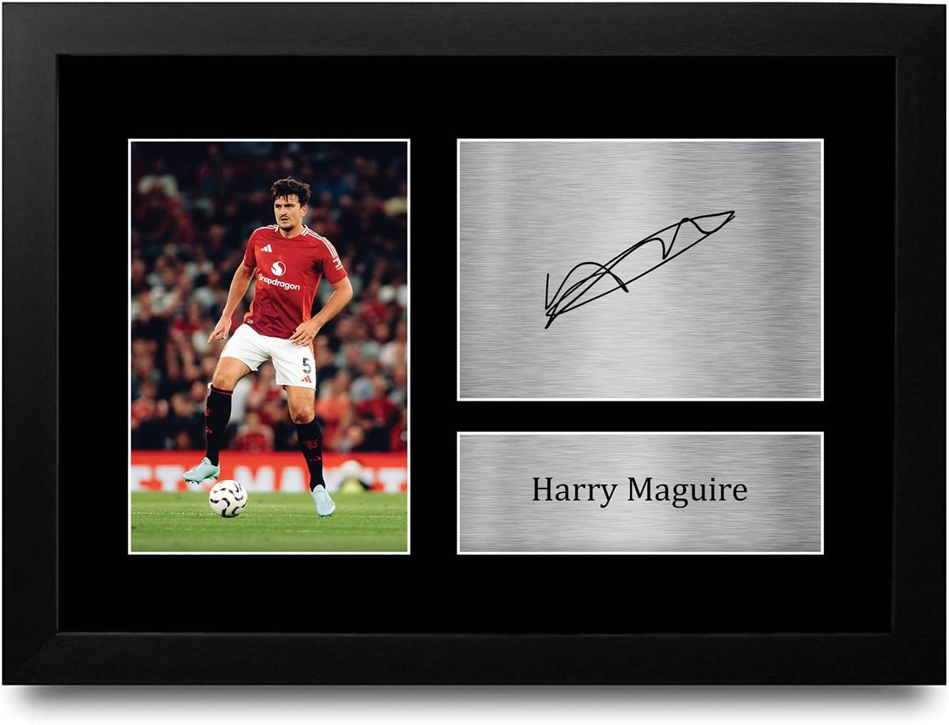 Thumbnail 3 de HWC Trading Harry Maguire Autograph Printed Photo – A4 Portrait