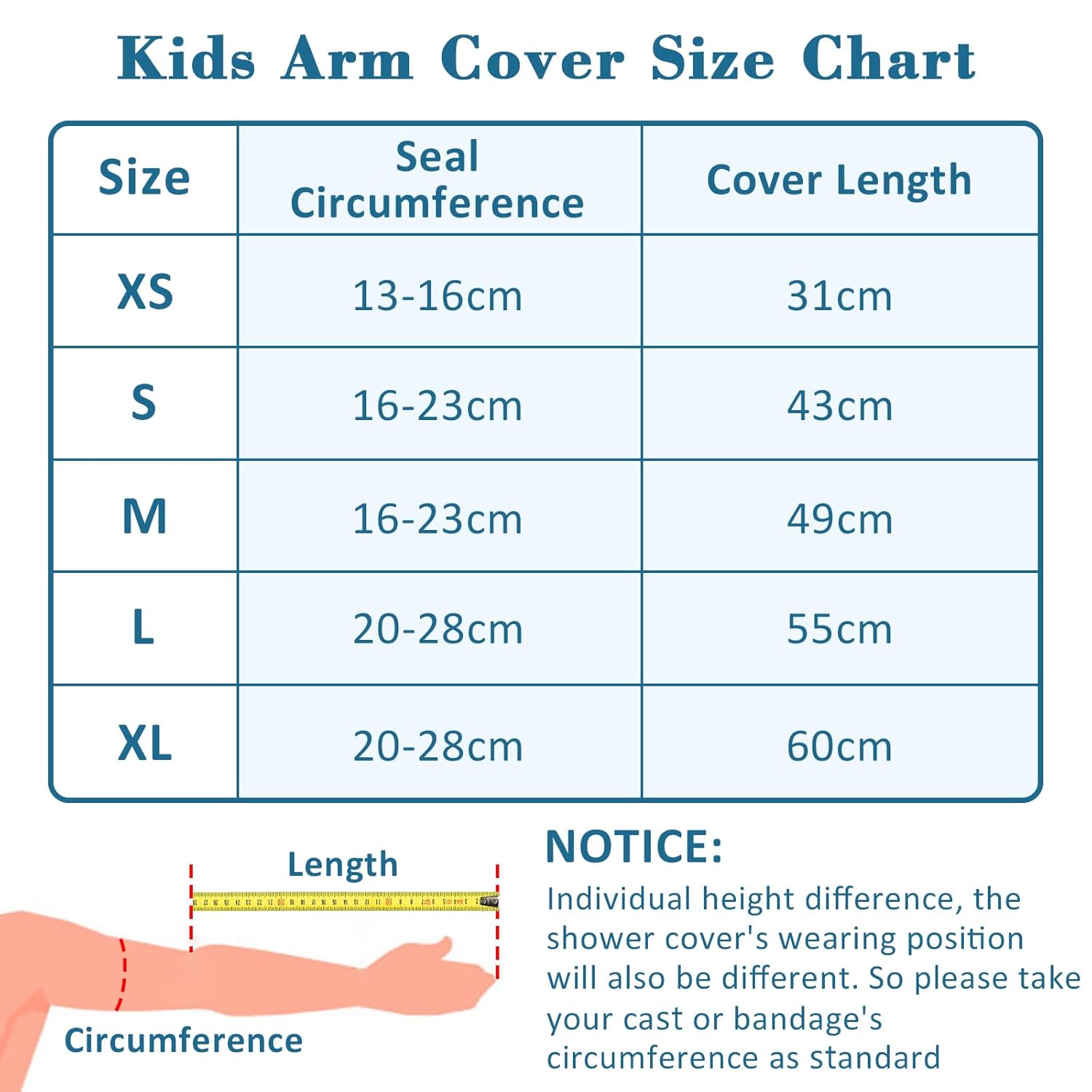 Thumbnail 4 de Fasola Waterproof Cast Protector Arm Kids – Reusable, 49cm