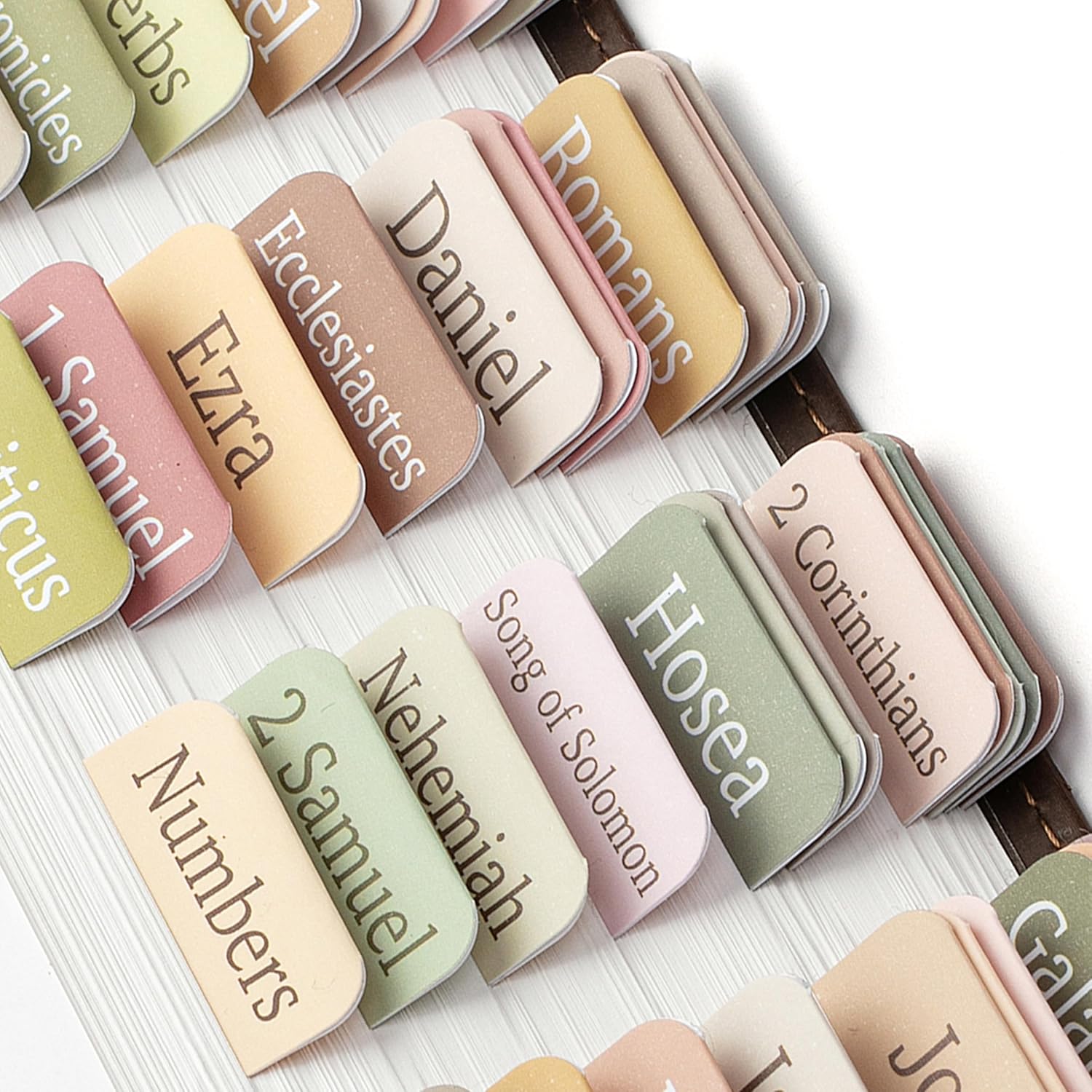 Detalle de Mr. Pen Bible Tabs, 75-Tab Set