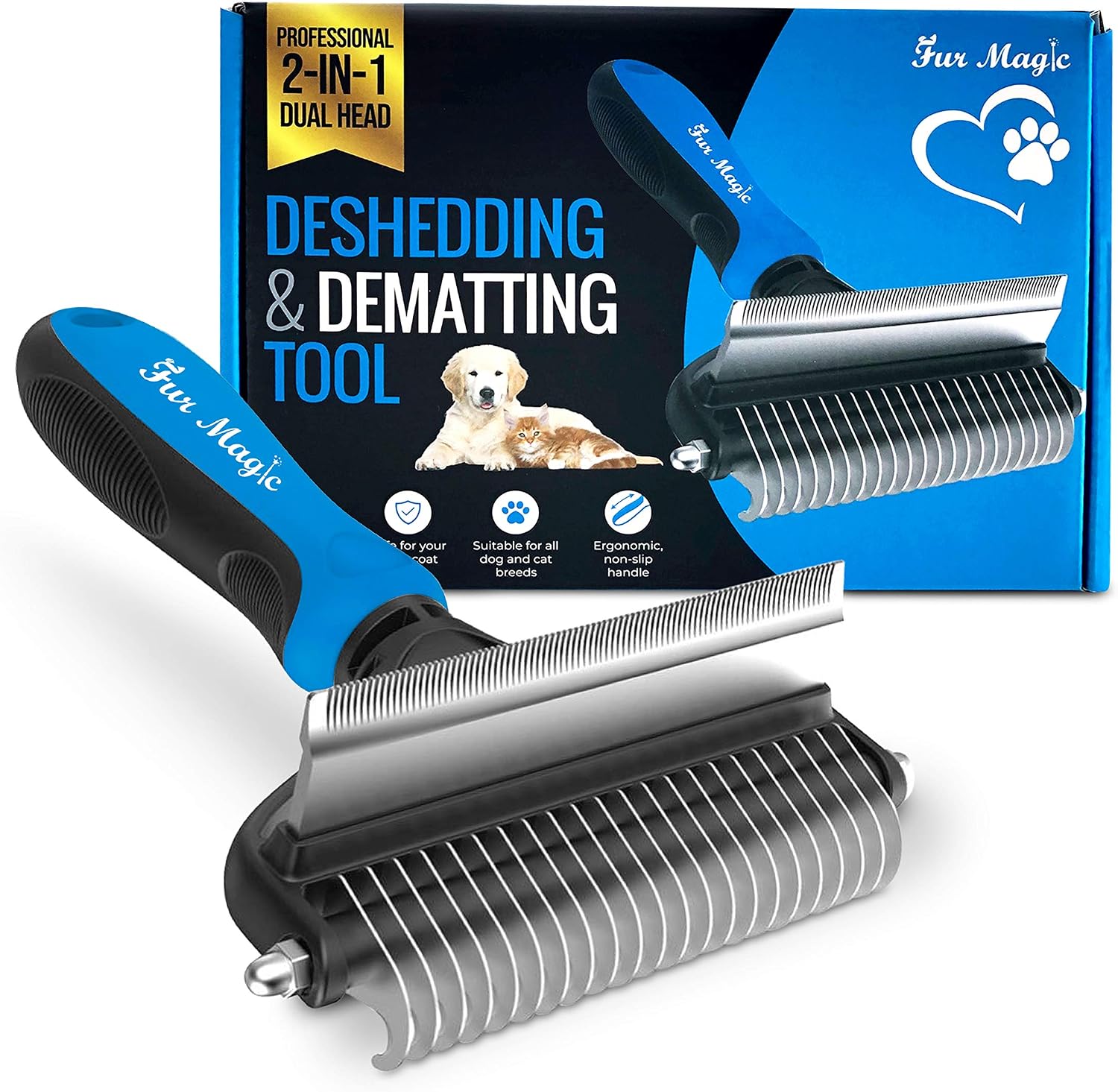 Thumbnail 6 de Fur Magic Deshedding Tool 2-in-1