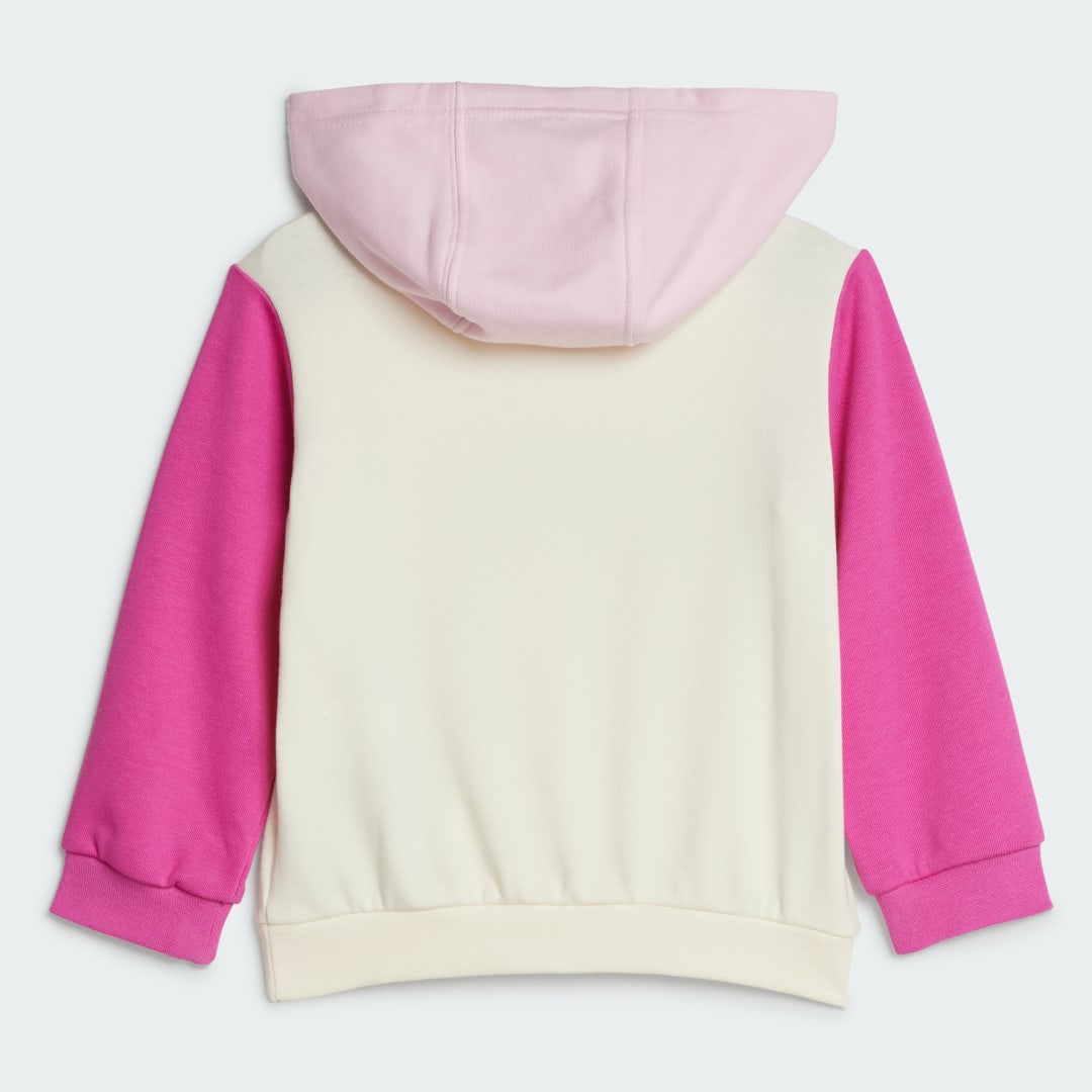 Detalle de Adidas Conjunto Essentials Colorblock para bebé en beige