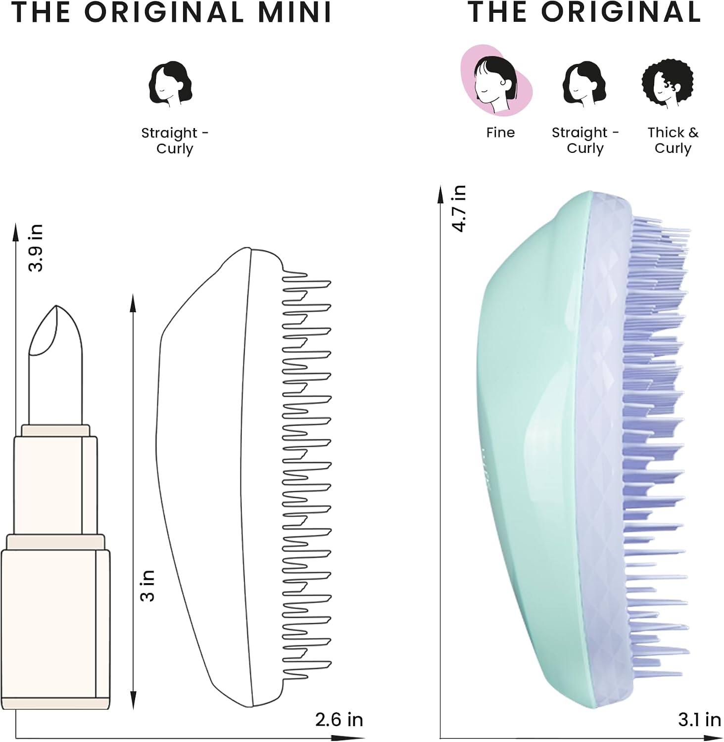 Thumbnail 6 de Tangle Teezer Ultimate Detangler Cepillo para Cabello Fino 💆♀