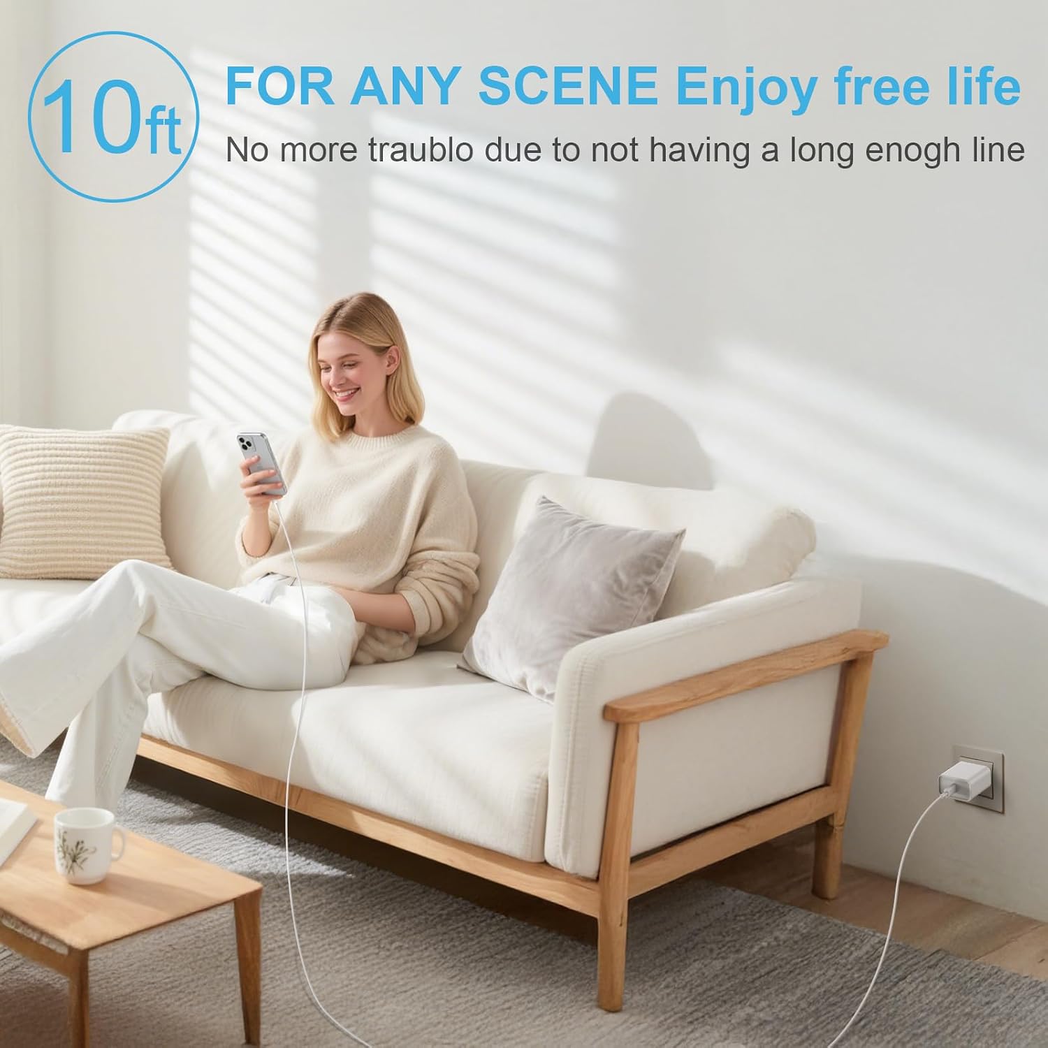 Thumbnail 6 de ROMITAZ CA-15T 20W USB-C Charger 2-Pack with 10-Foot Cables