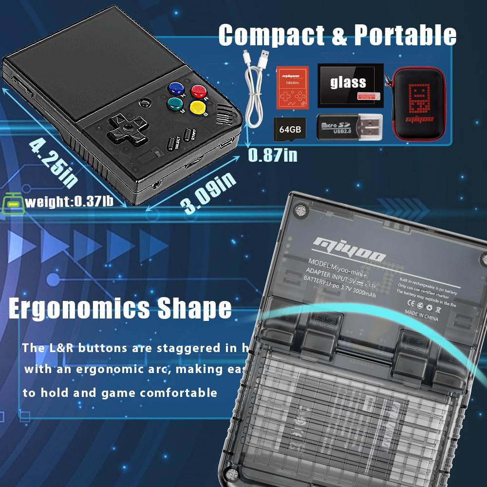 Thumbnail 6 de Miyoo Mini Plus 3.5" handheld