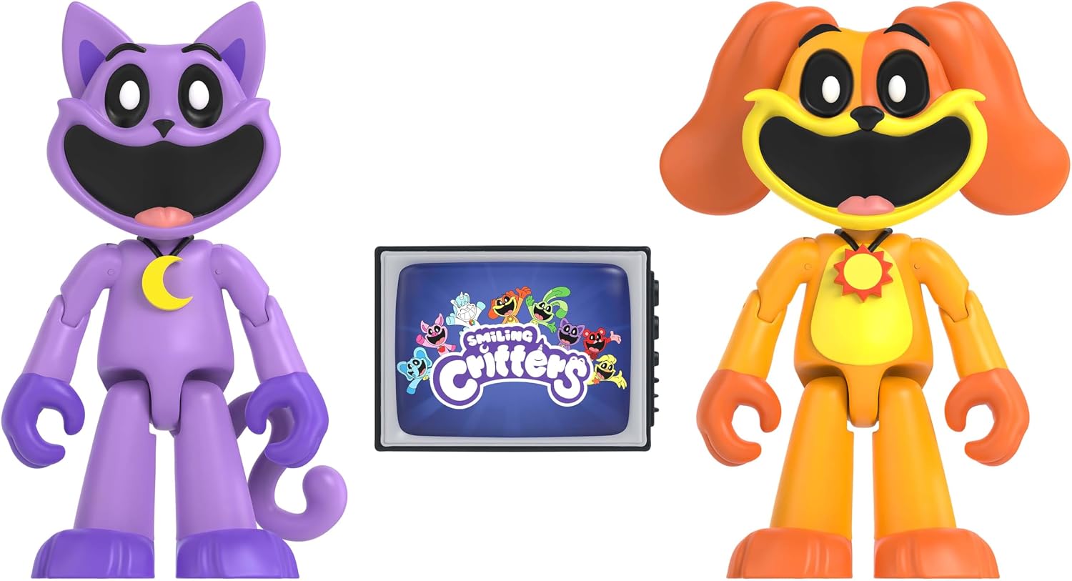 Thumbnail 1 de Poppy Playtime AF7740: set van 2 Critters-miniatuurfiguren in kunststof