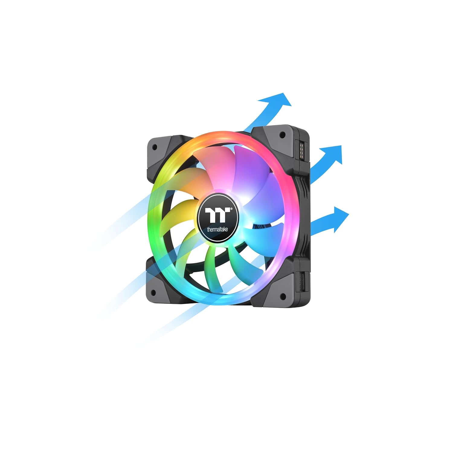 Thumbnail 5 de Thermaltake SWAFAN EX12 RGB – 3-pack chassifläktar med utbytbara fläktblad