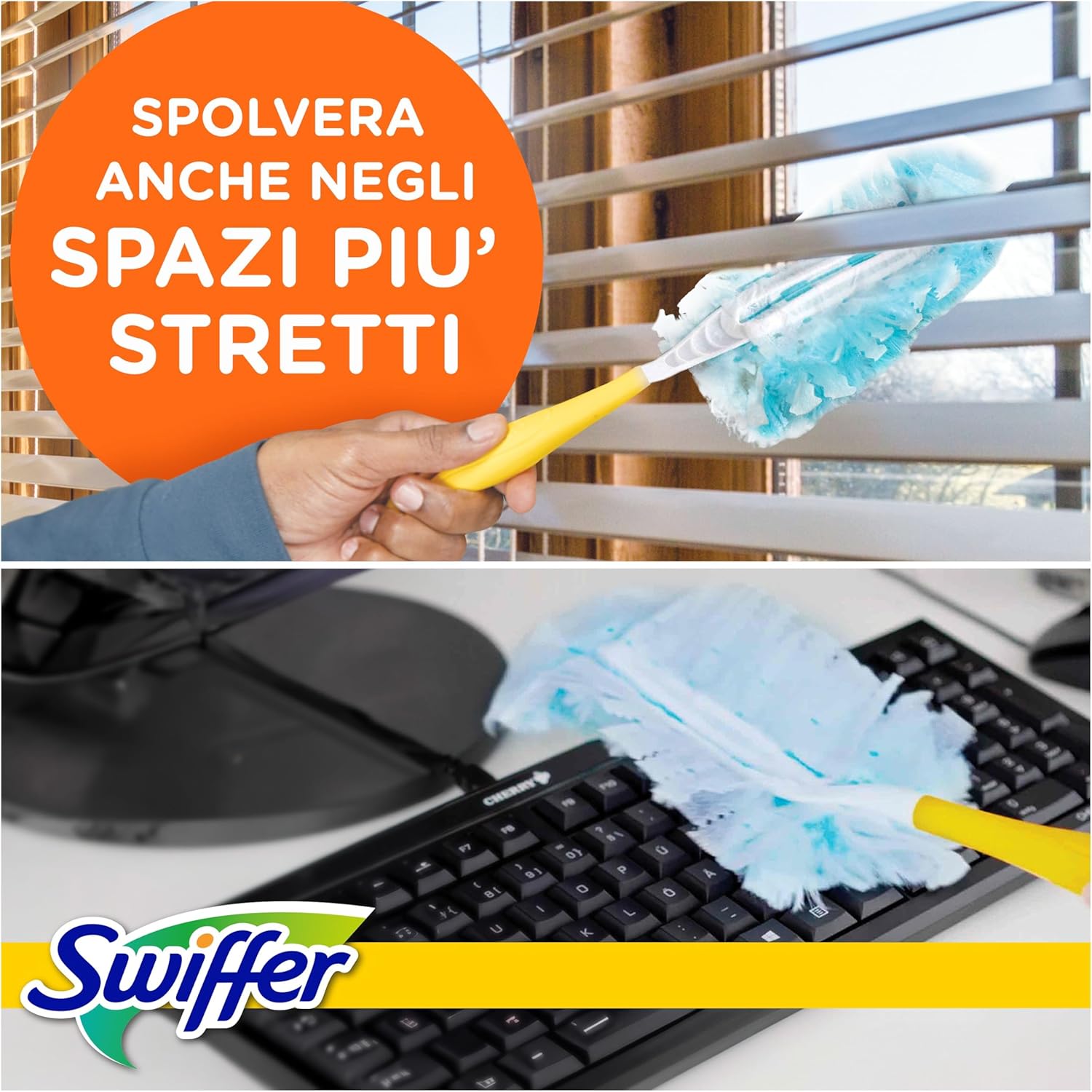 Thumbnail 4 de Swiffer Duster Piumini Cattura Polvere (confezione da 45 ricambi) Trap + Lock