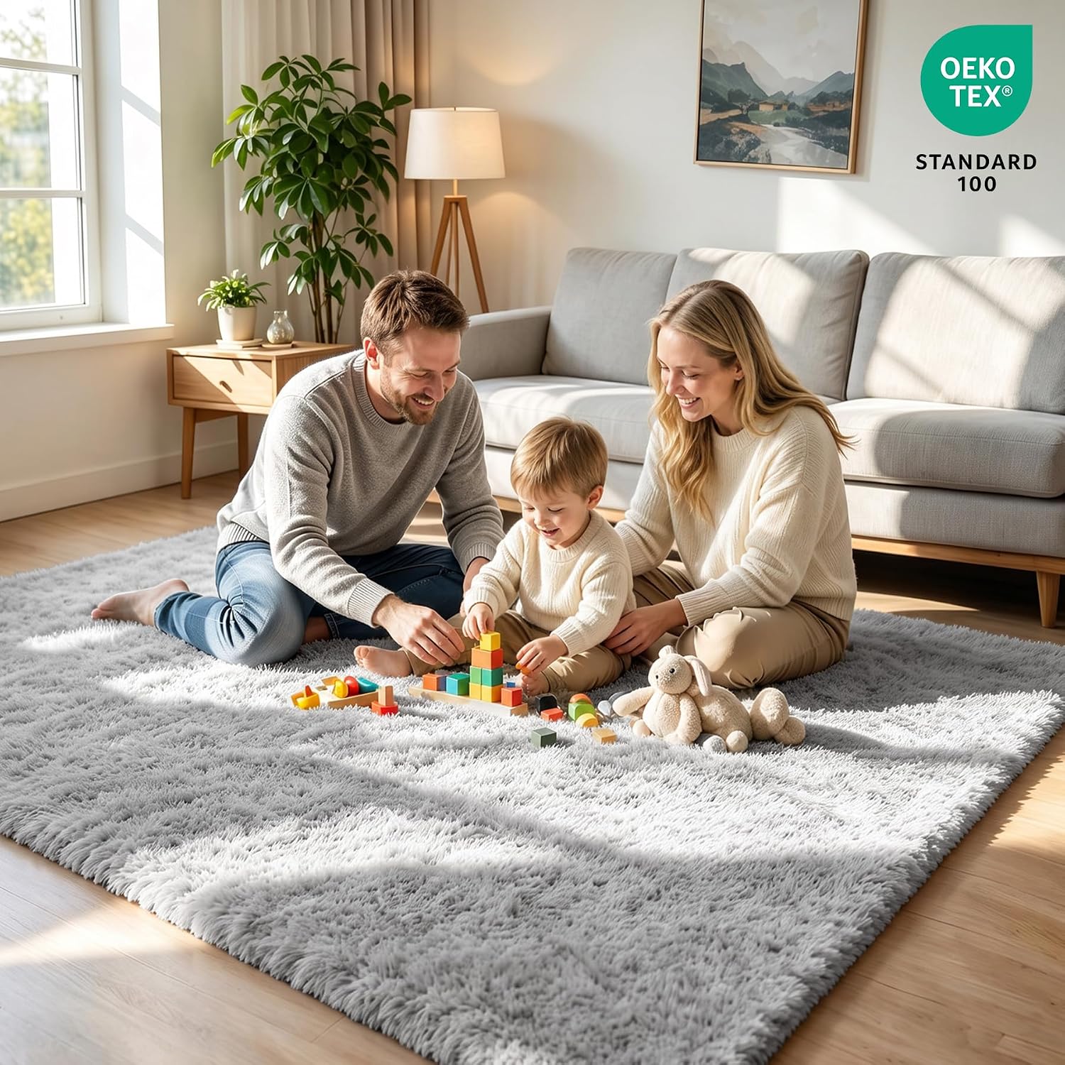 Detalle de Huiuhjirug Area Rug 4x6 ft