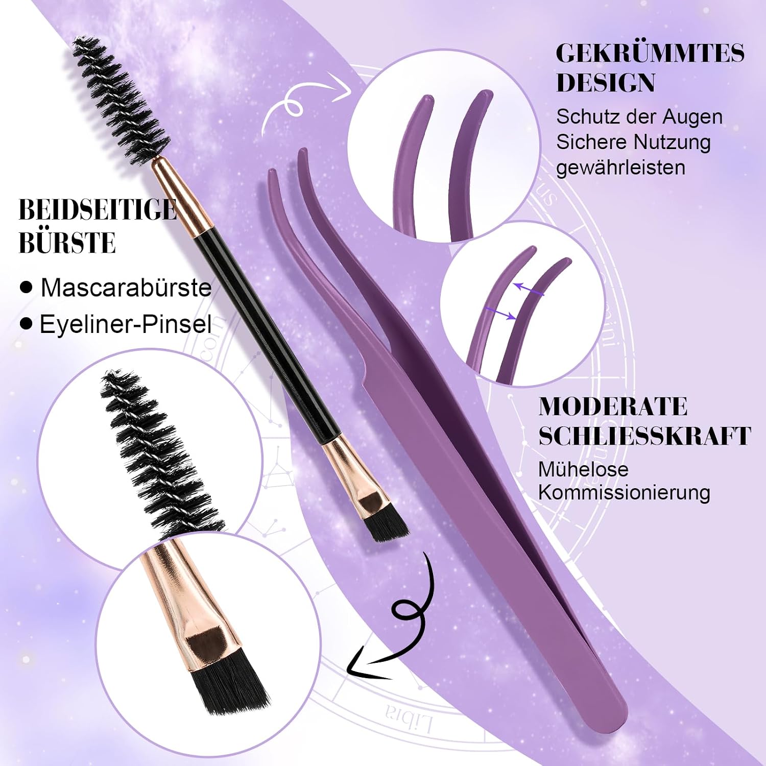Thumbnail 5 de B&Qaugen Lash-Extension Set B15, 156 Stück