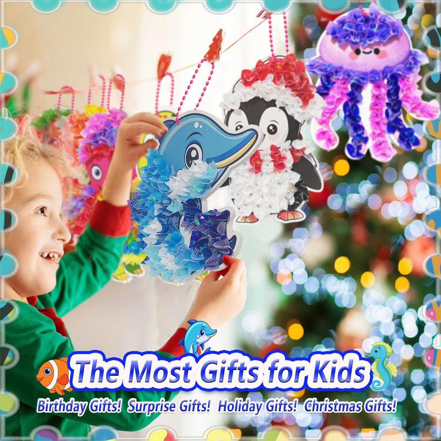 Thumbnail 3 de JRD&BS WINL Poke in Art Kit for Kids (Ocean Animal)