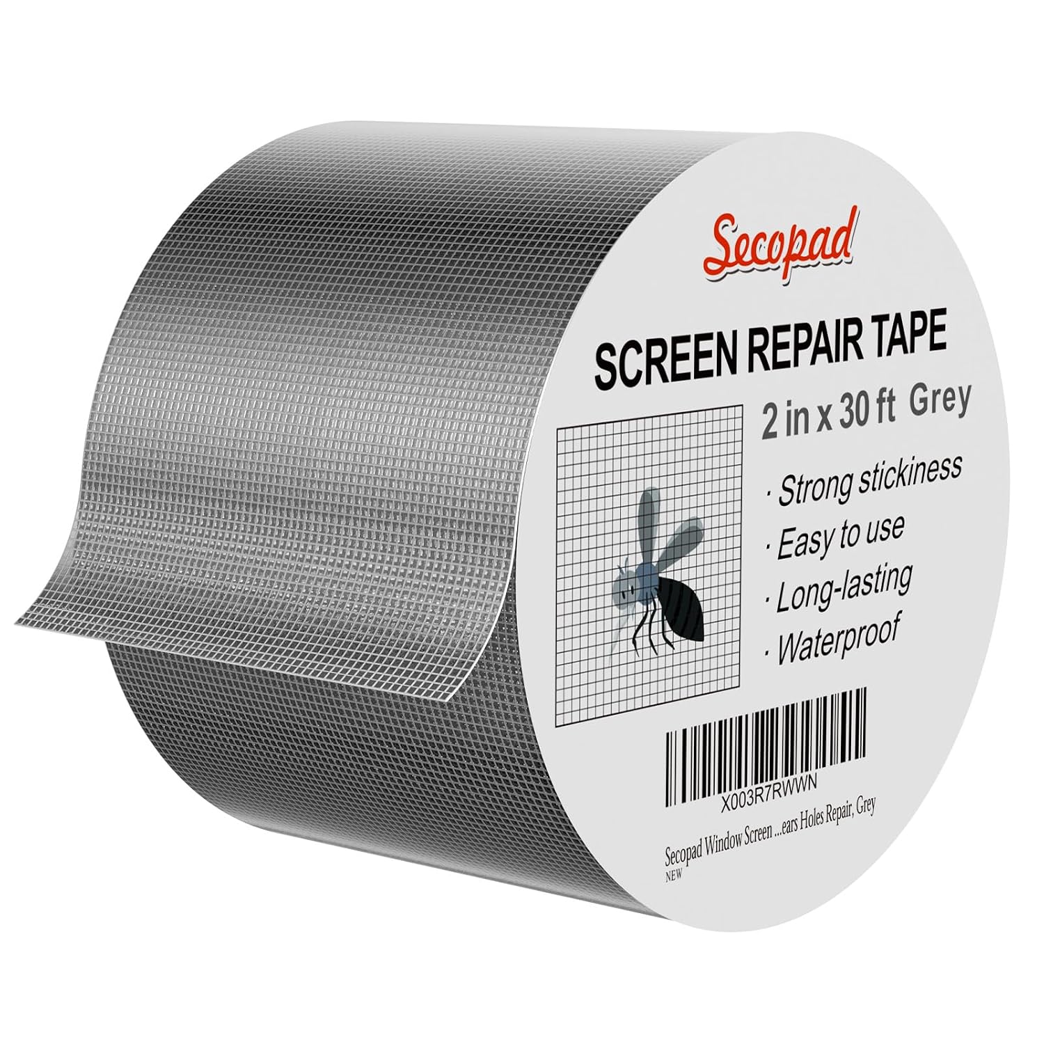 Detalle de Secopad Screen Repair Tape, 2-Inch Width
