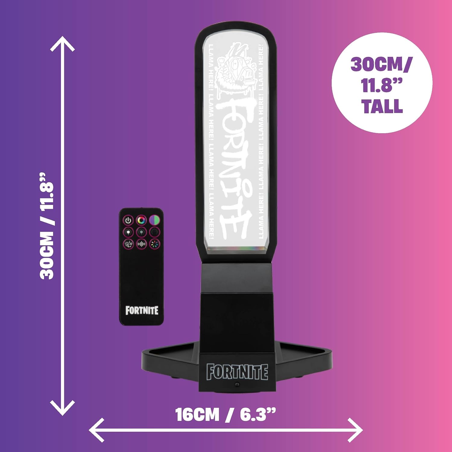 Thumbnail 2 de Paladone Fortnite Headphone Stand and Charging Station with RGB Lighting