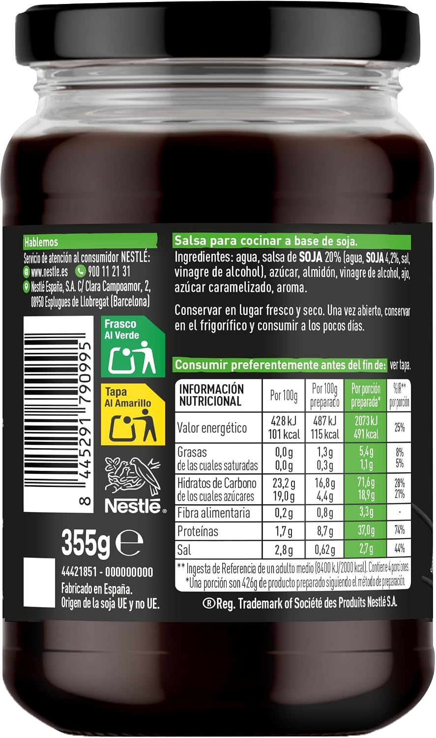 Detalle 2 de Maggi Salsa Asiática Teriyaki 6 x 355 g 🥫