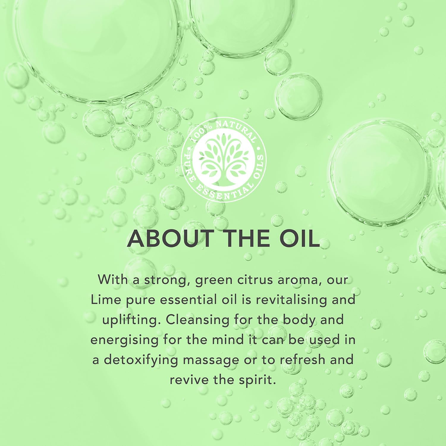 Detalle de Tisserand Aromatherapy Organic Lime Essential Oil (9 ml) – Pure Citrus for Massage, Bath & Diffusion