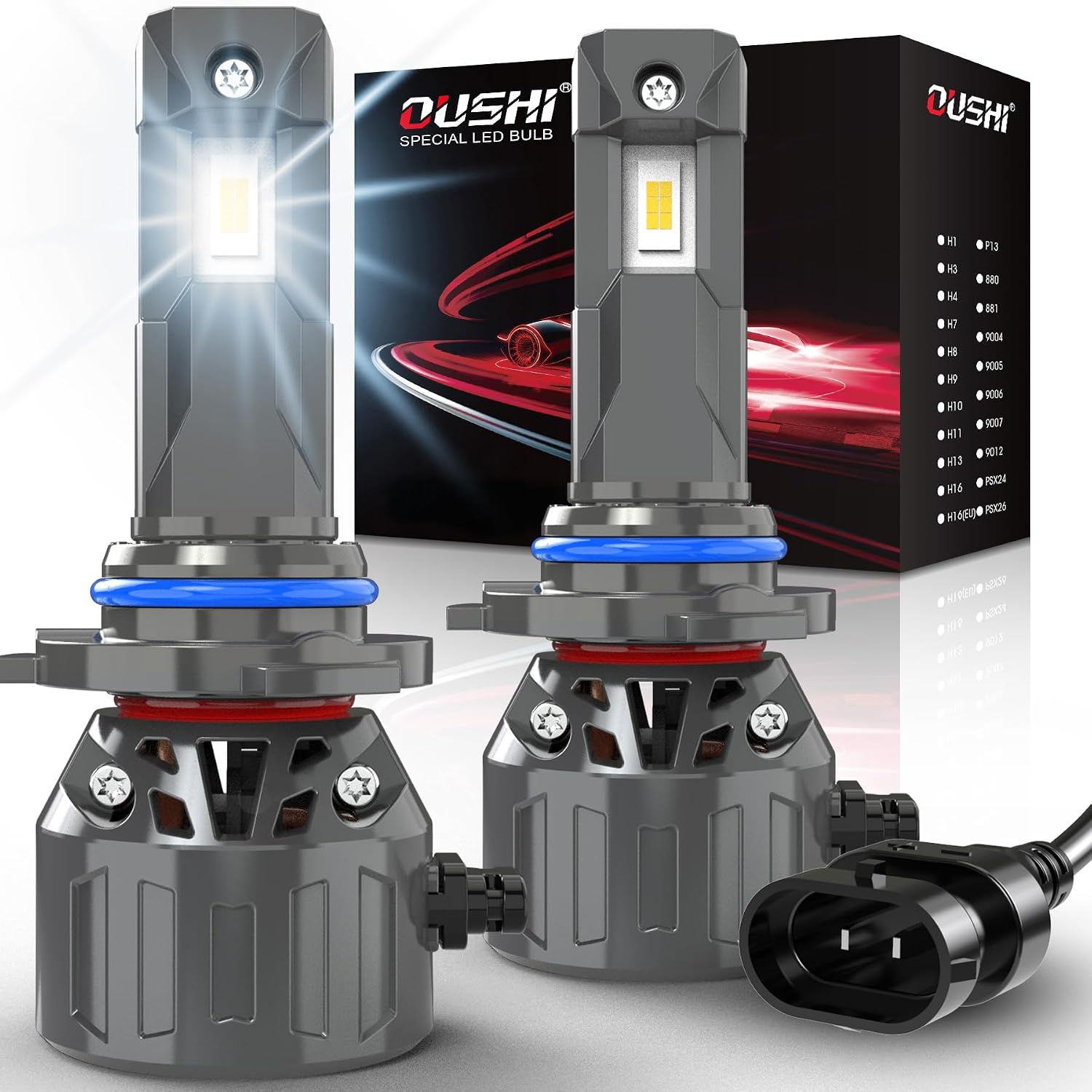 Detalle de OUSHI Ampoule HB4 LED 32000LM pour voiture