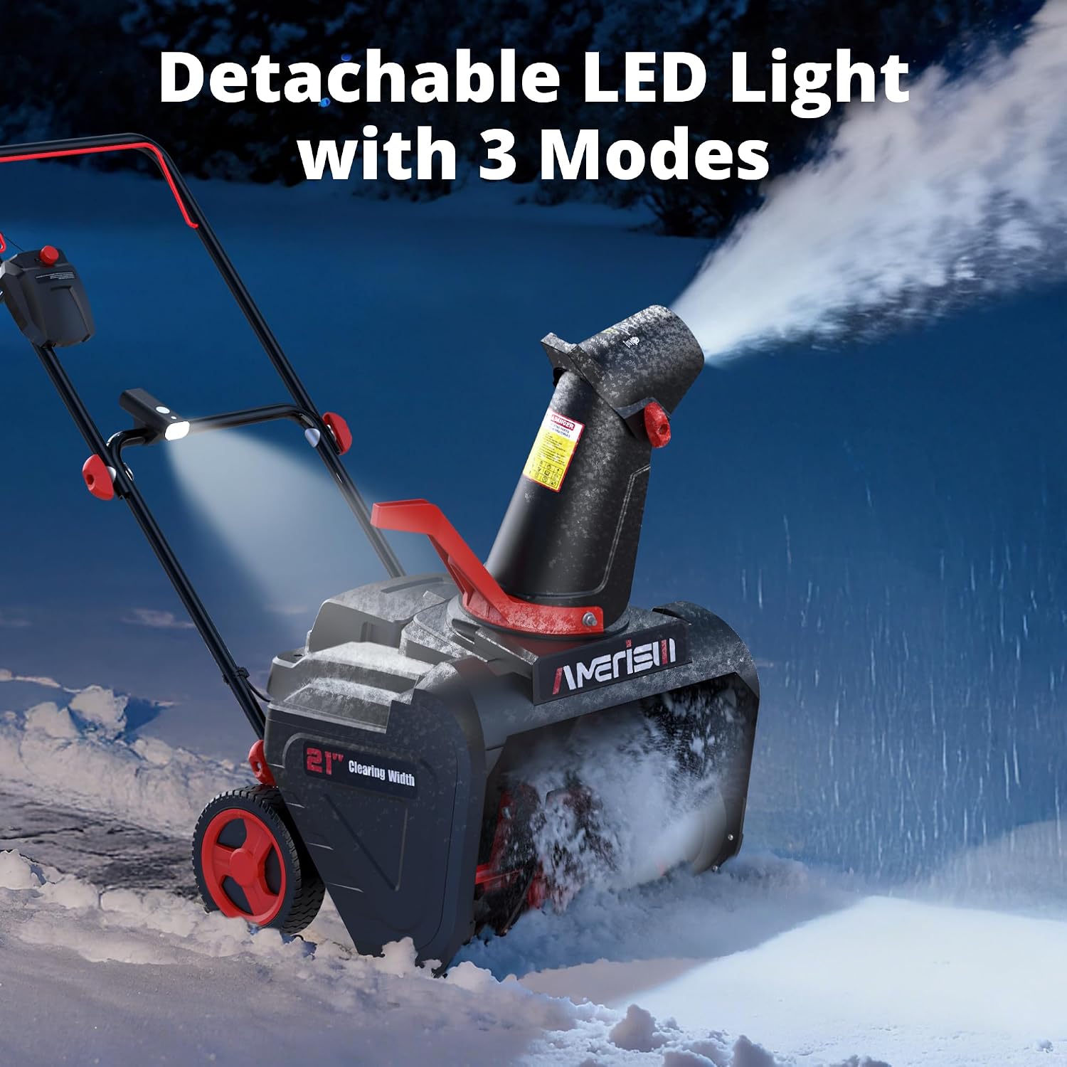 Detalle 2 de AMERISUN 21-inch Snow Blower ⚙