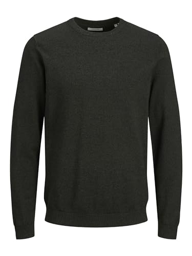 Detalle de JACK & JONES Jjebasic Knit Crew Neck L suéter para hombre