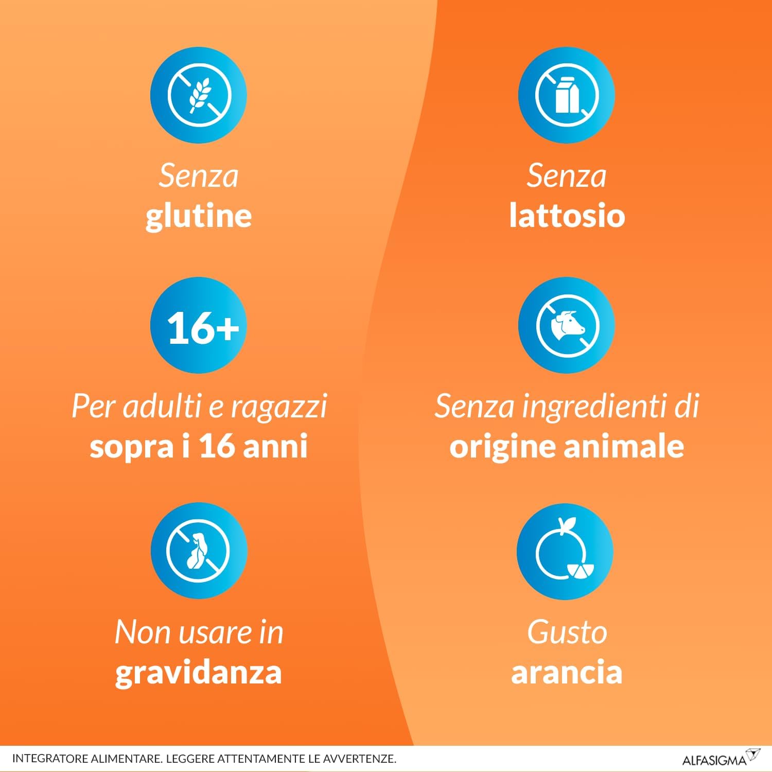 Detalle de Carnidyn Plus: integratore in bustine per energia e concentrazione, gusto arancia