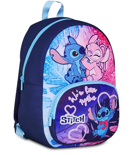 Detalle 2 de Seven Lilo & Stitch Mochila guardería turquesa