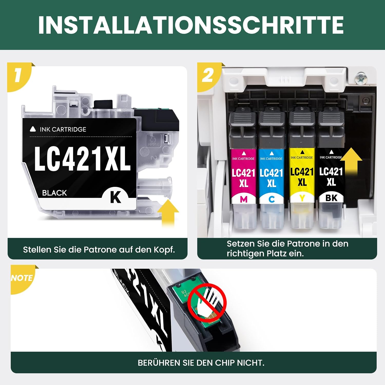 Thumbnail 4 de INK E-SALE LC421XL 4er-Pack 17ml/14ml