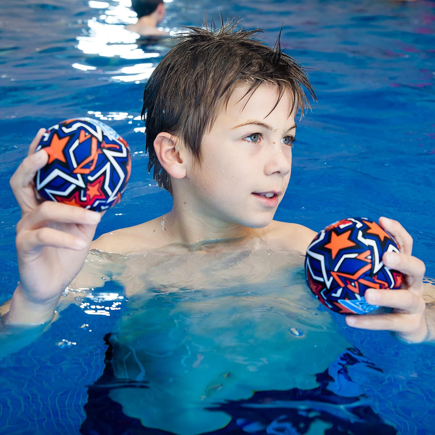 Detalle 2 de Zoggs Baby Splash Ball Set (2) – Water-Friendly Neoprene Bath & Pool Toys