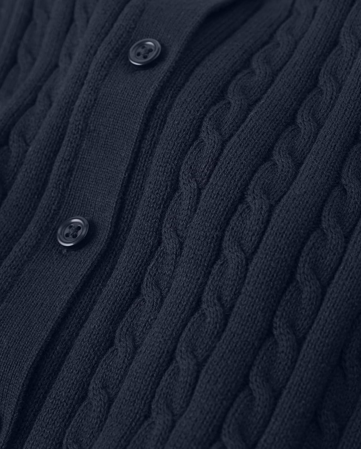 Detalle 2 de Gymboree 3045458 Girls’ Long-Sleeve Cable-Knit Button-Front Cardigan