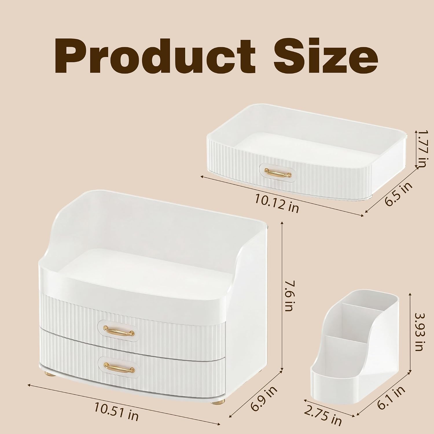 Thumbnail 4 de Plukers Makeup Organizer with 5 Drawers