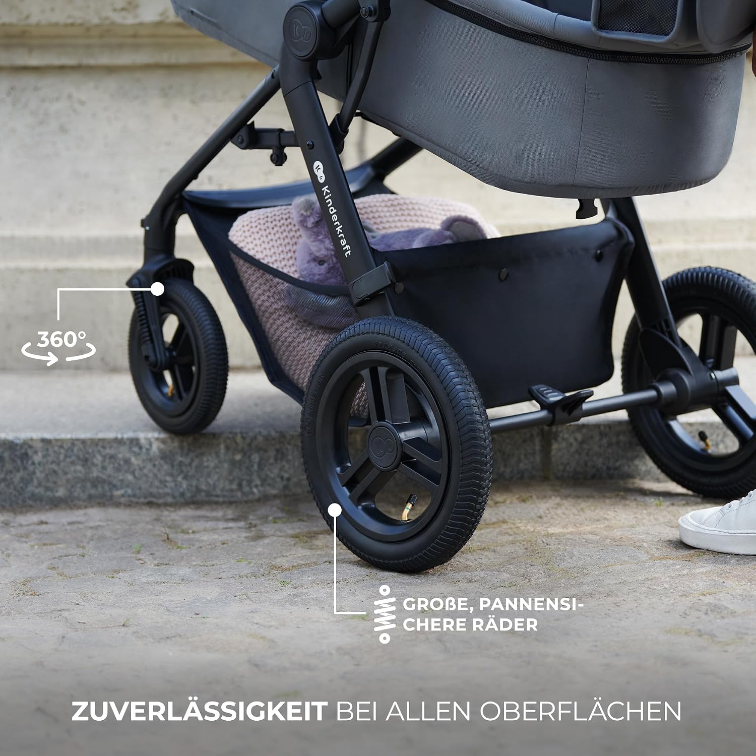 Thumbnail 5 de Kinderkraft MOOV2 AIR Kinderwagen 22 kg 👶
