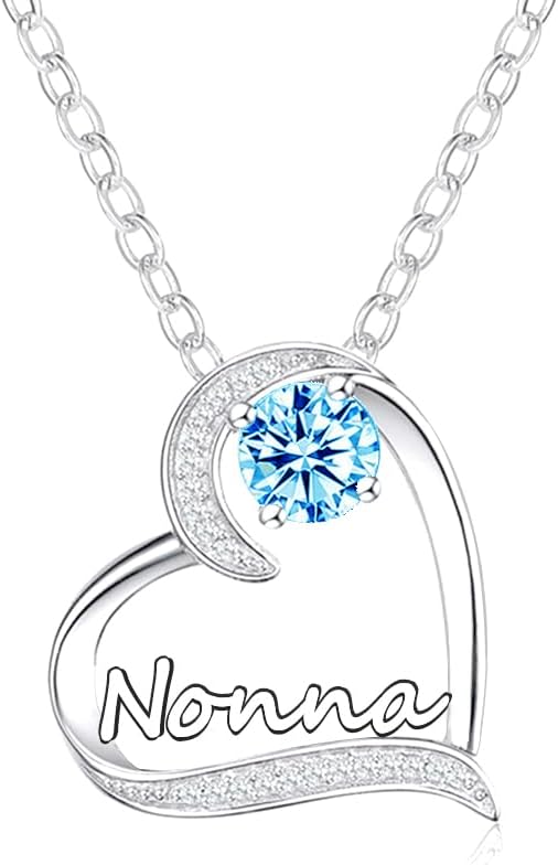 Detalle de Collana con ciondolo per Nonna GUOYU in acciaio inossidabile, regolabile