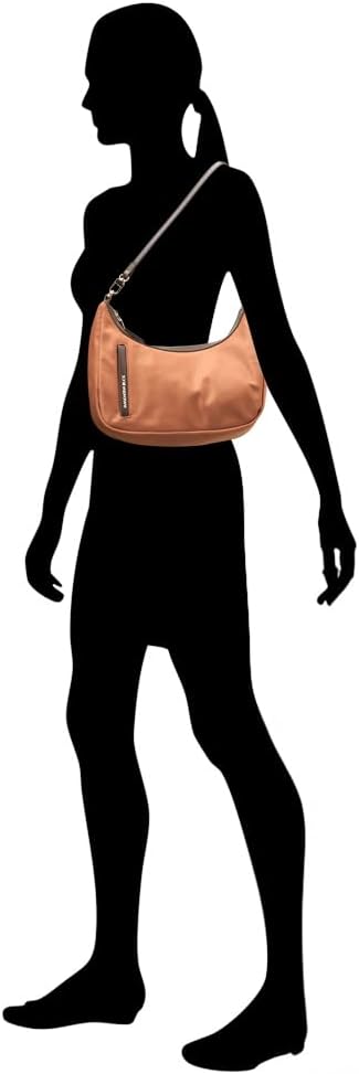 Detalle 2 de Mandarina Duck Hunter Crossover, Hunter — Mini crossbody en nylon brillant avec double bretelle amovible