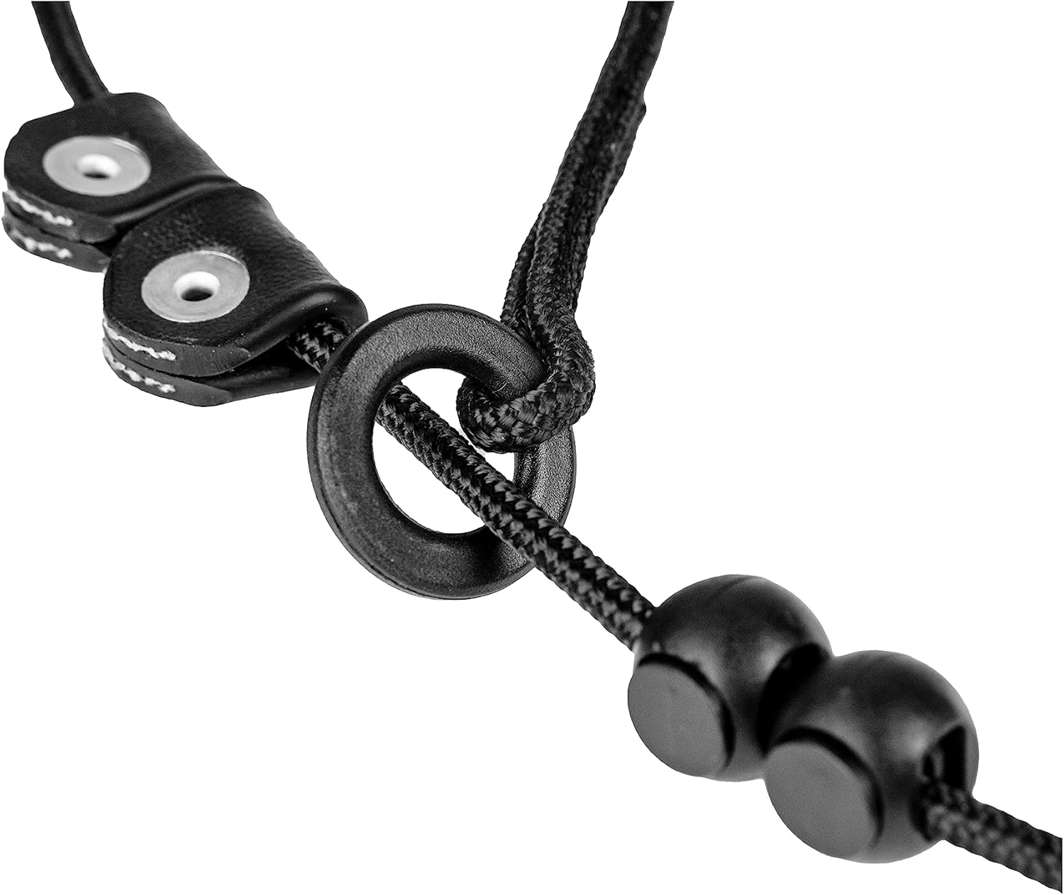 Detalle de Julius-K9 20235-KO Contact Leash with Stop, Multicolor — guinzaglio con fermo per cani, stile e praticità