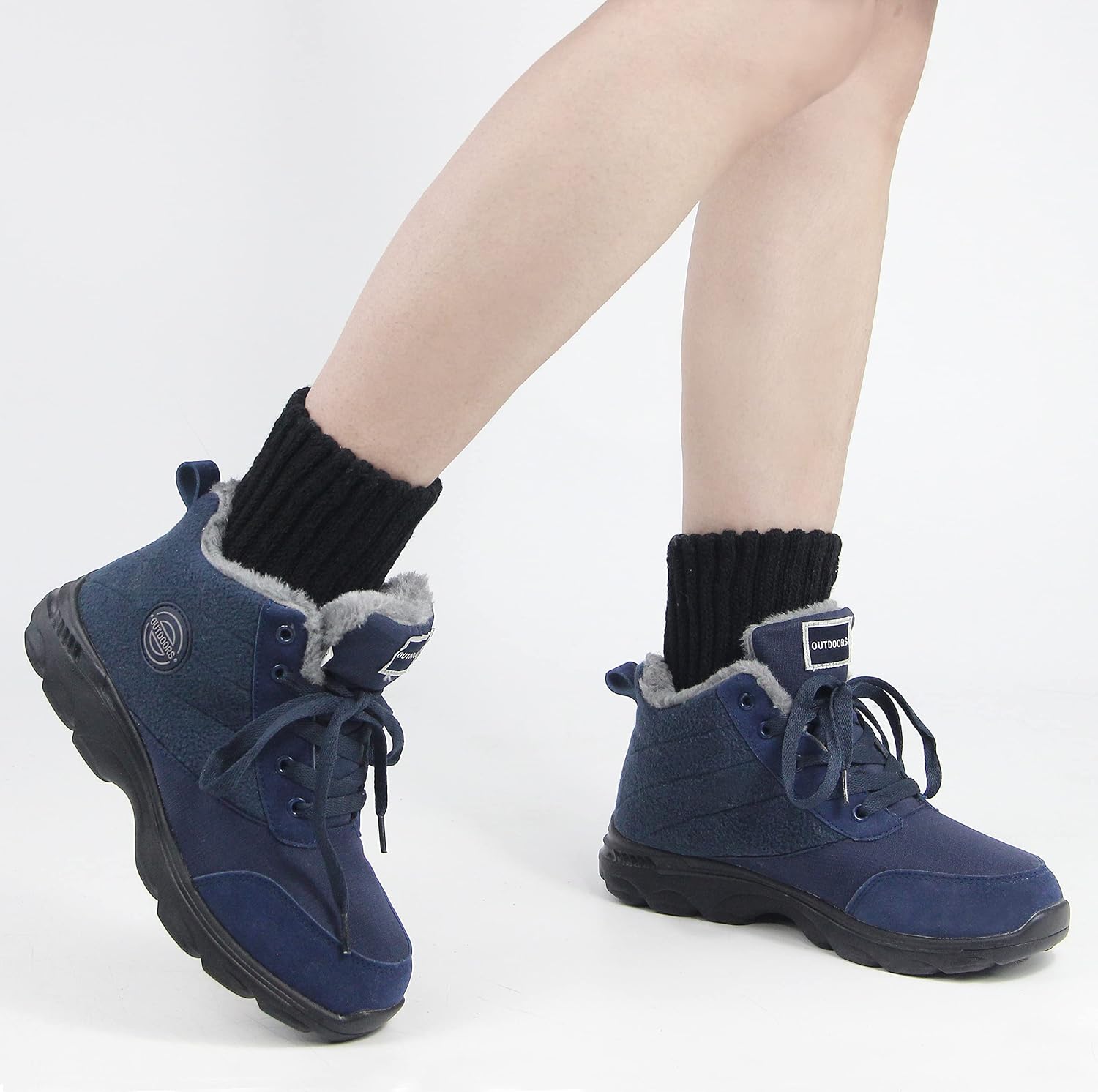 Detalle de BenSorts Women's Winter Socks, Size 5–11