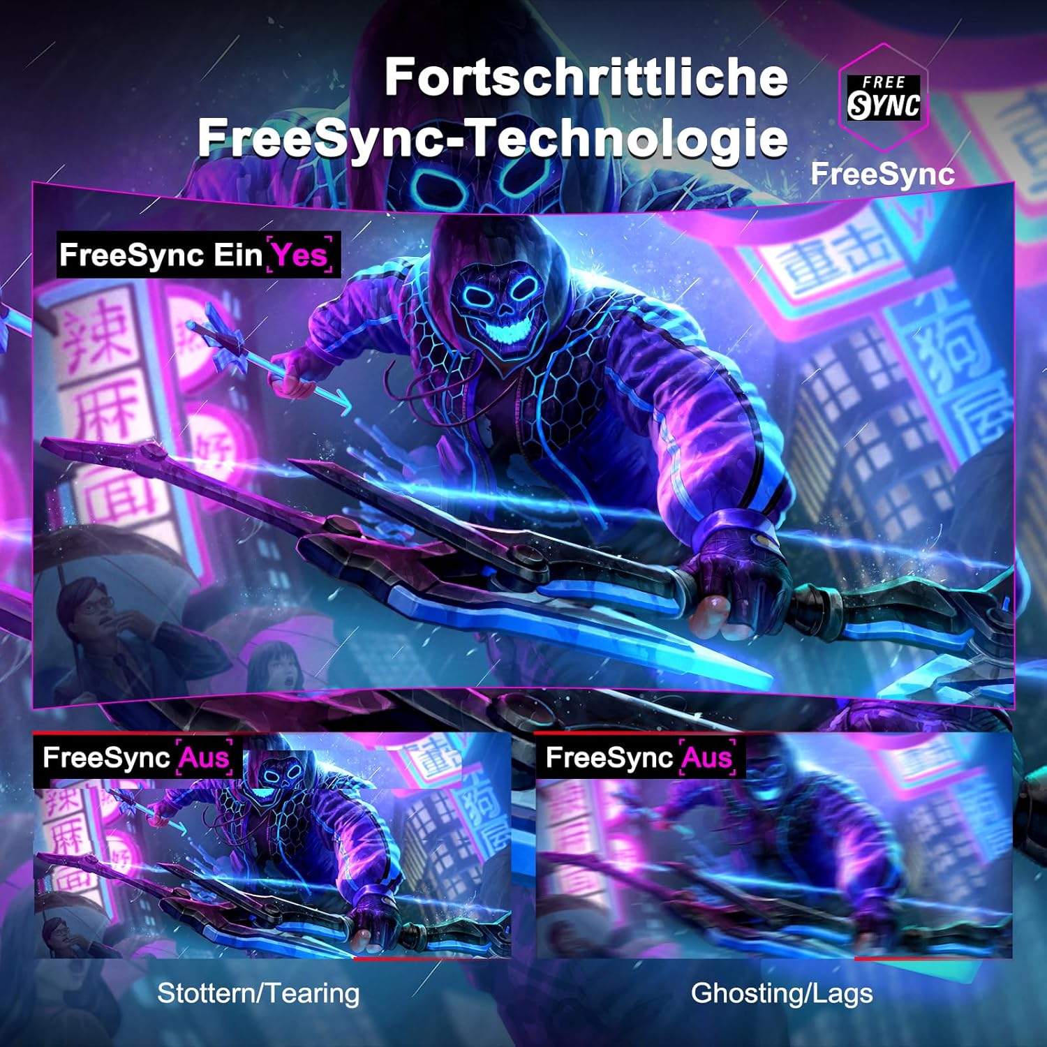 Thumbnail 5 de Minifire MFG24C1 24" Curved Gaming Monitor 180Hz