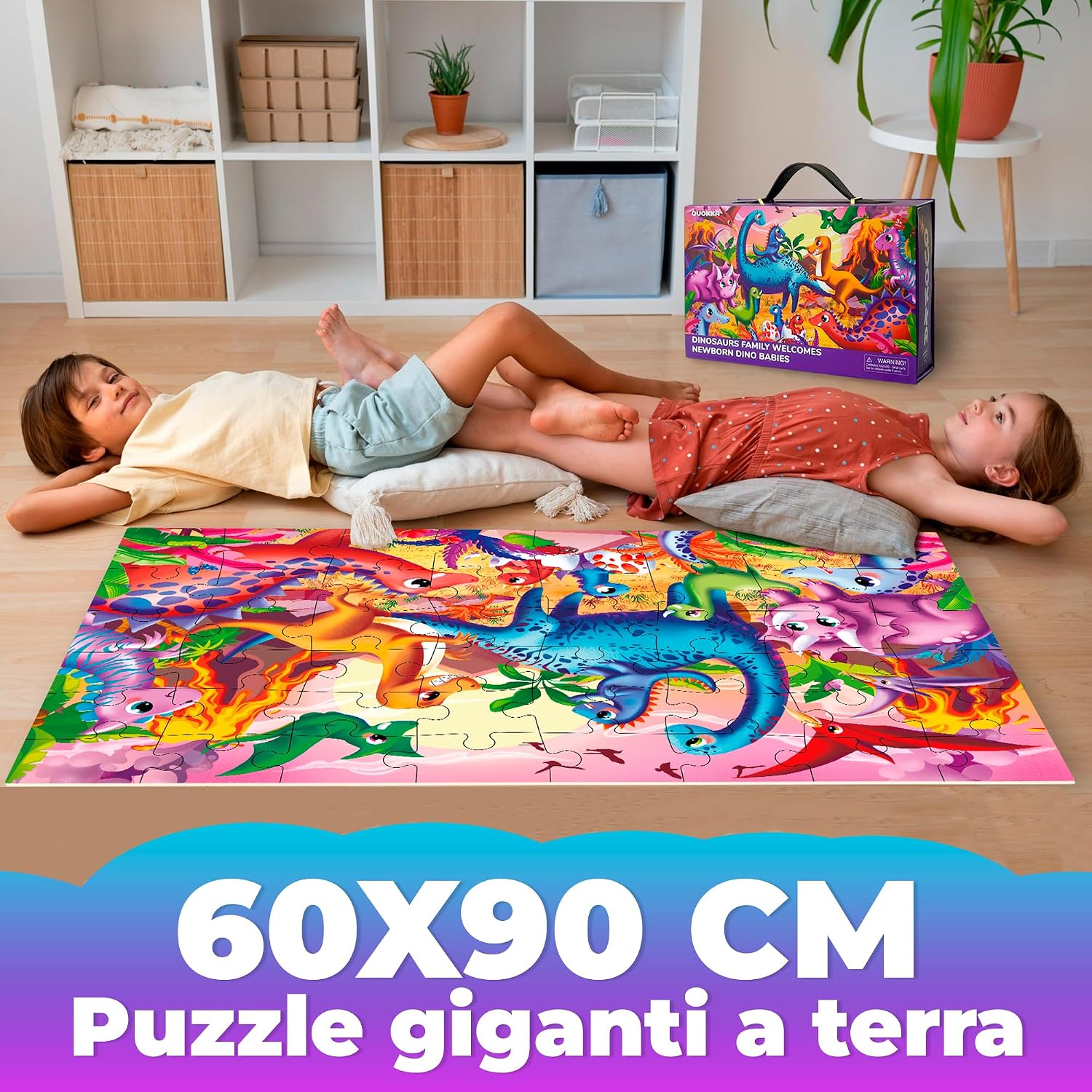 Thumbnail 4 de QUOKKA Puzzle Sirenetta 60x90 cm 48 pezzi