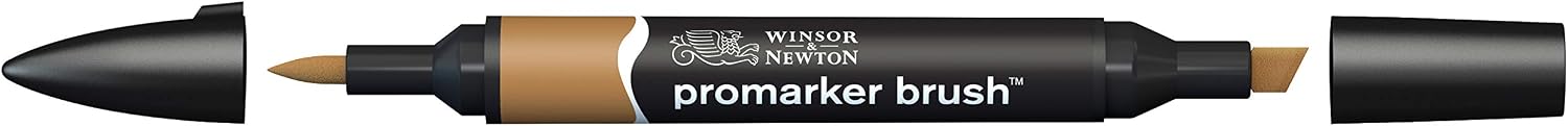Detalle de Winsor & Newton Promarker: Set 12+1 Blender – tonalità pelle, qualità professionale