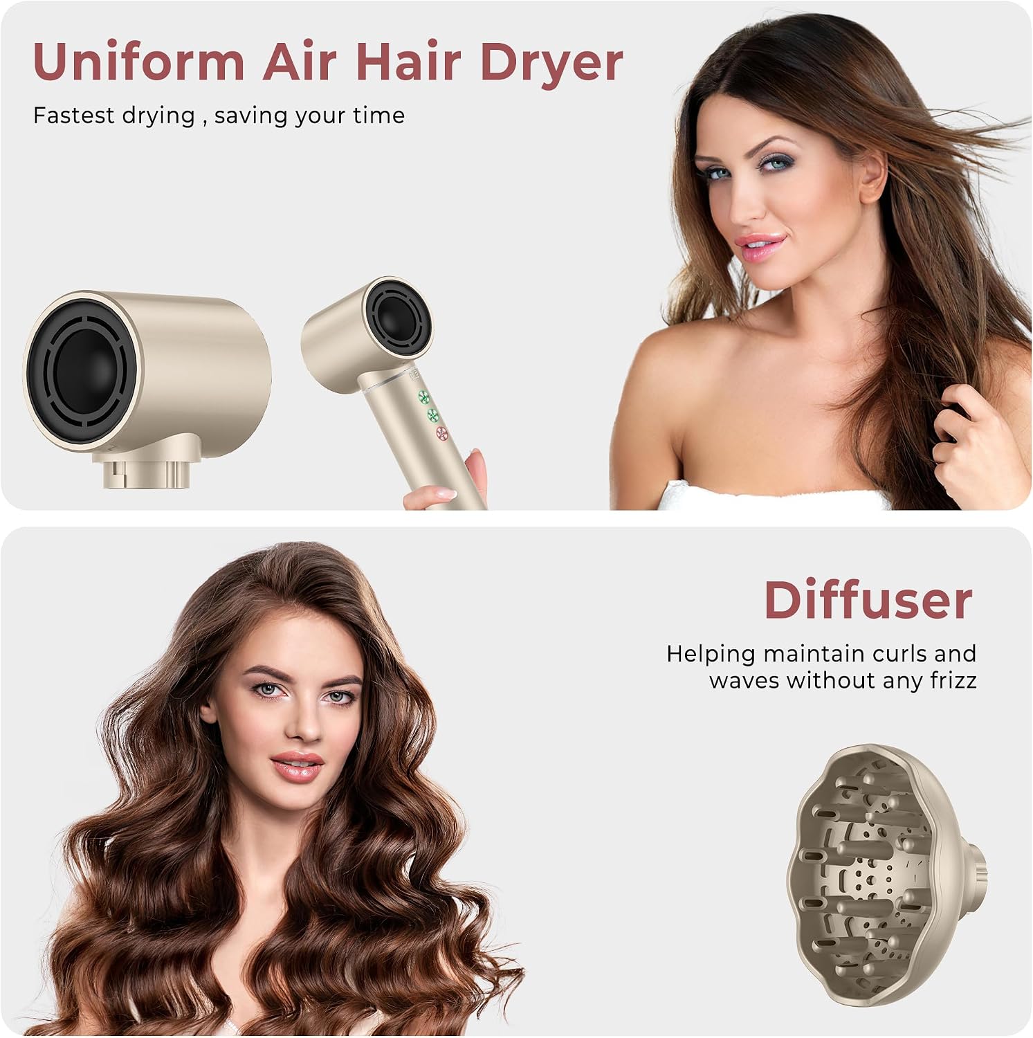 Detalle de Hair Dryer Brush Styler 7 in 1