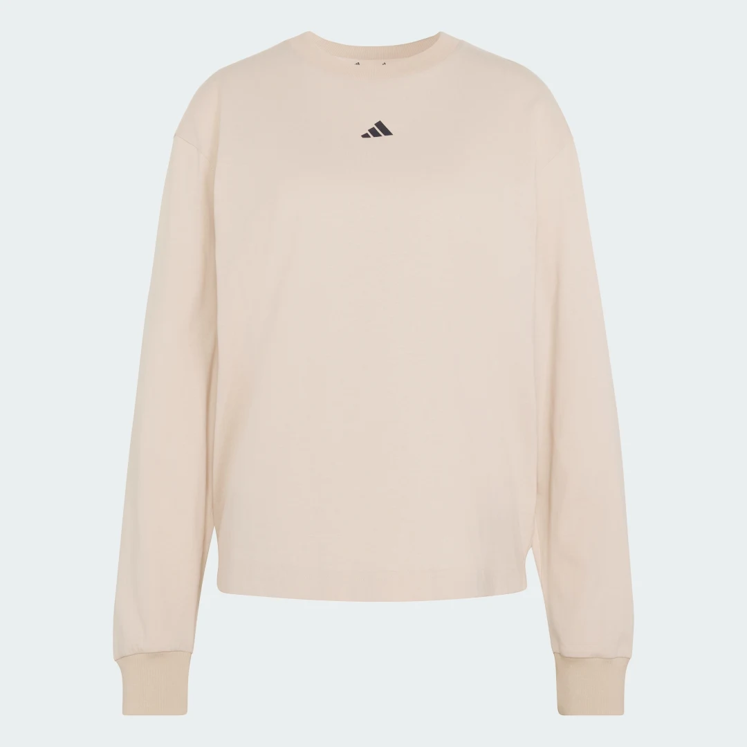 Thumbnail 3 de Camiseta manga larga 3 Stripes Studio Boyfriend de Adidas