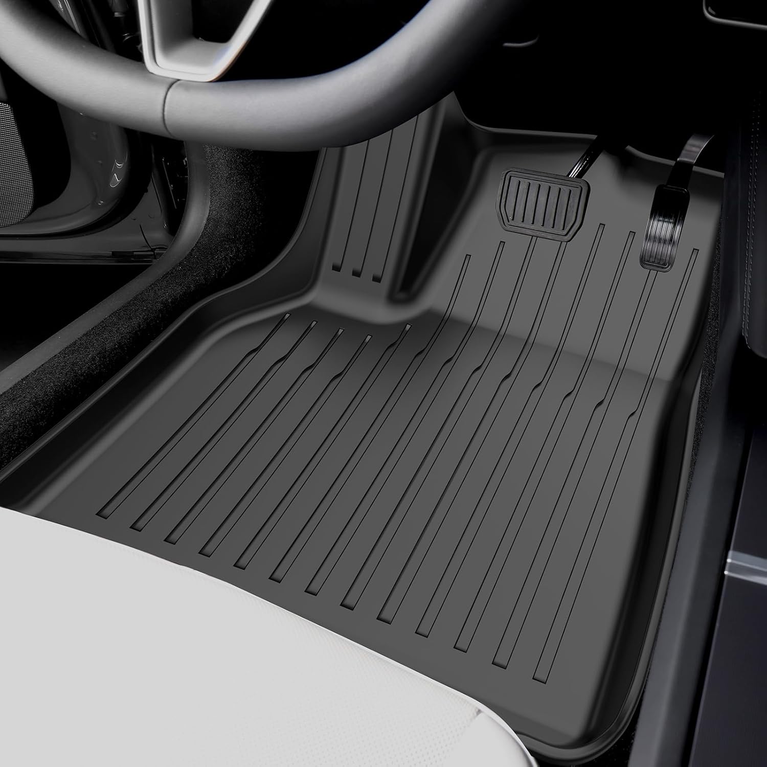 Detalle 1 de Pawtein All-Weather Floor Mats for Tesla Model Y Juniper