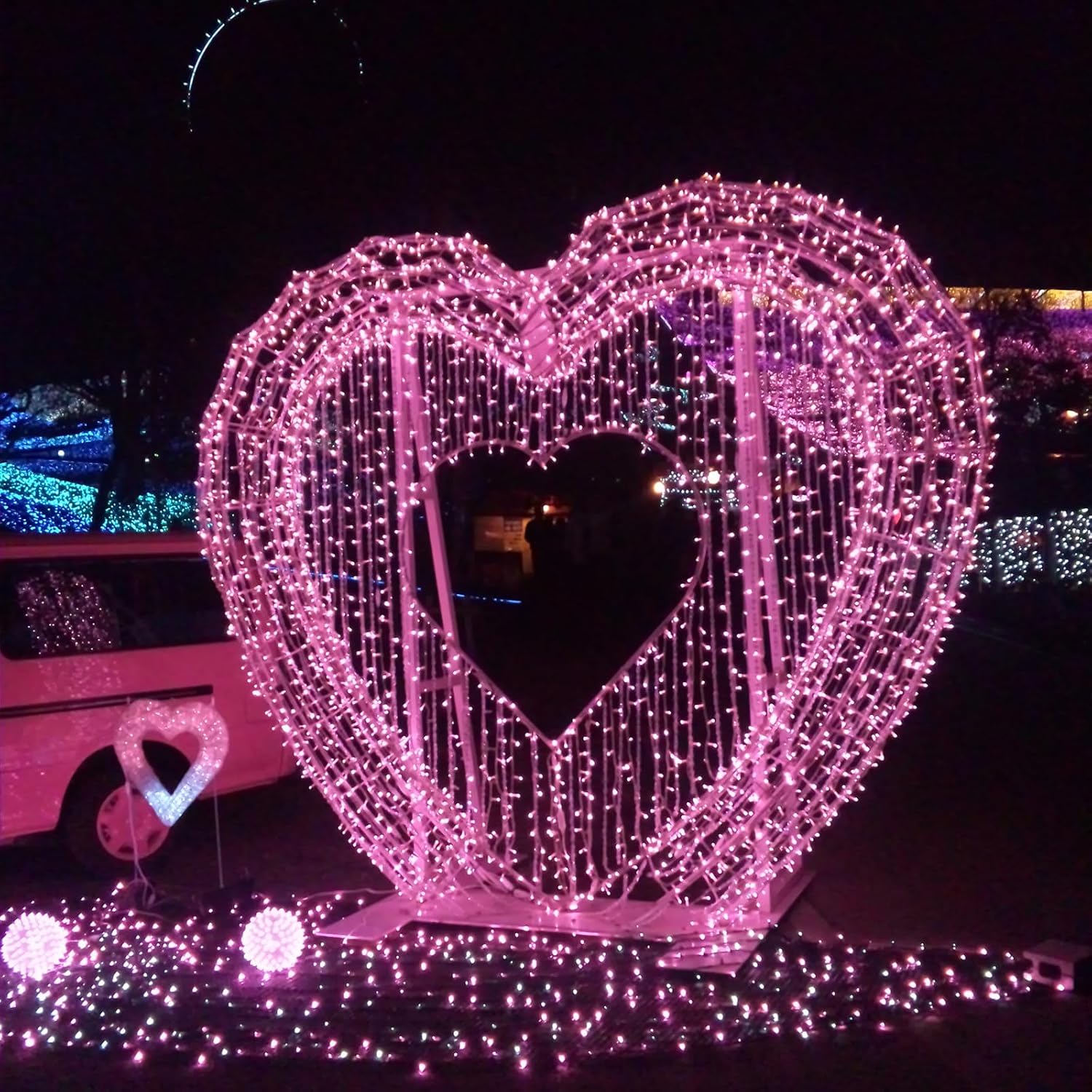 Detalle de ILLUMINEW Pink String Lights, 150 Count
