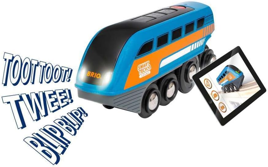 Thumbnail 6 de BRIO World Locomotiva Parlante Smart Tech Sound – Set in legno per bambini 3+