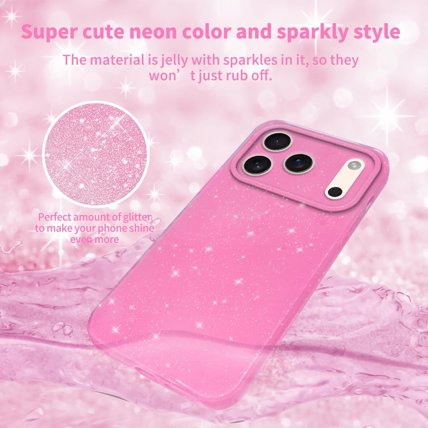 Detalle de TURYXIA iPhone 17 Pro Max Case Pink