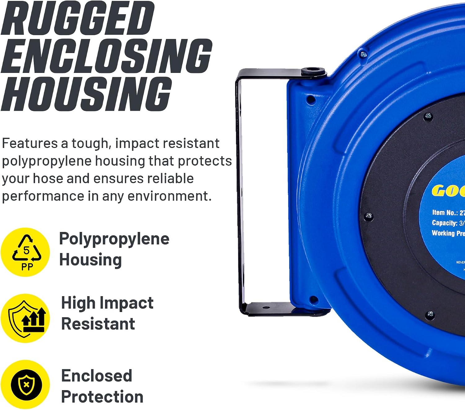 Detalle 2 de Goodyear Air Hose Reel 9.5mm x 20m