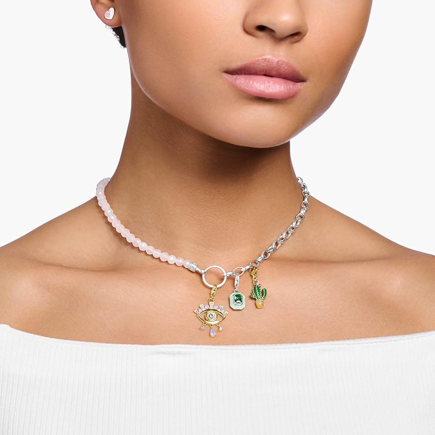Thumbnail 3 de Thomas Sabo KE2188-404-17-L45V Collar turquesa 45 cm 💍