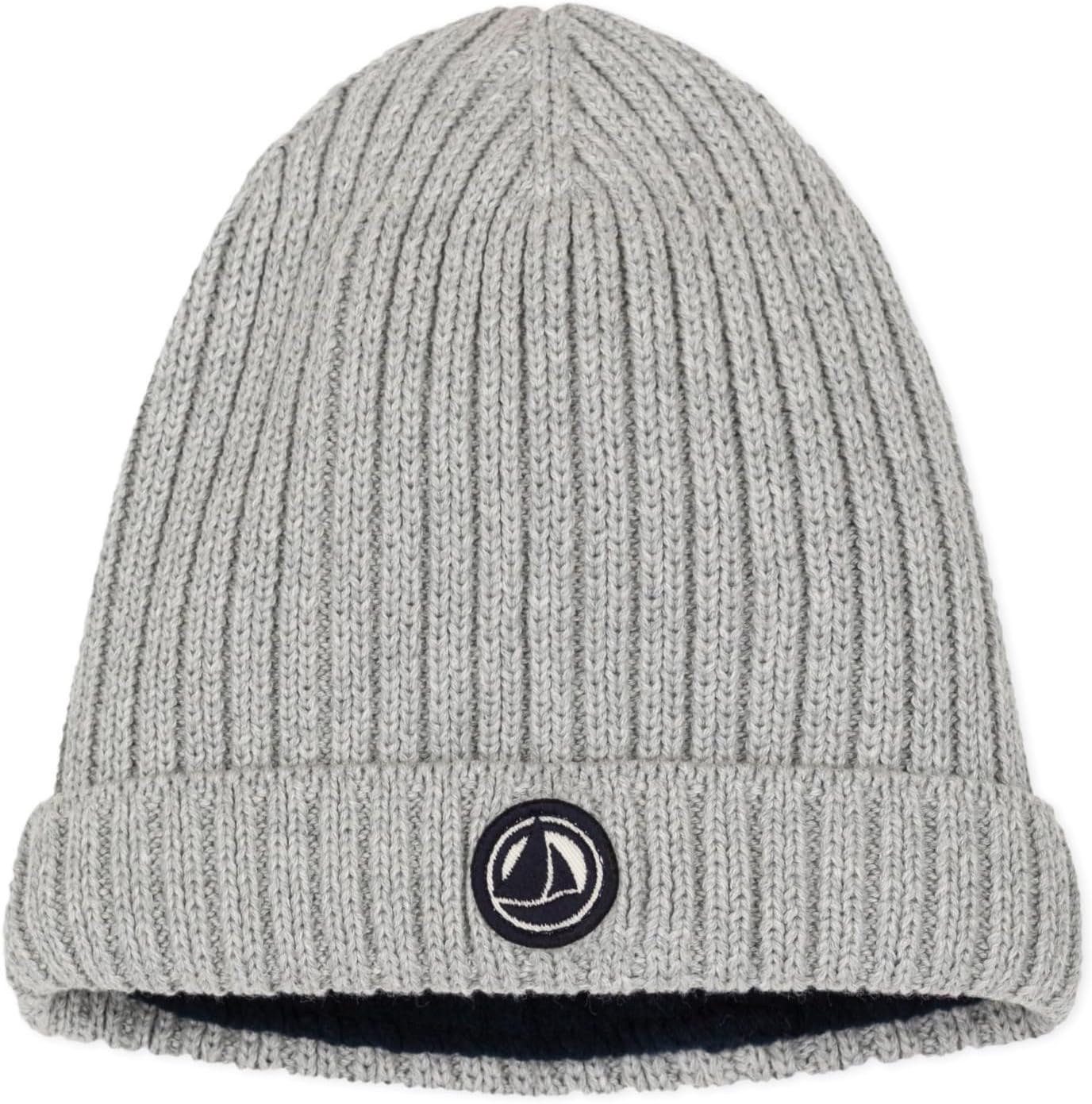 Detalle de Petit Bateau Unisex Baby Hut A0aue – fleecegefütterte Strickmütze für Babys