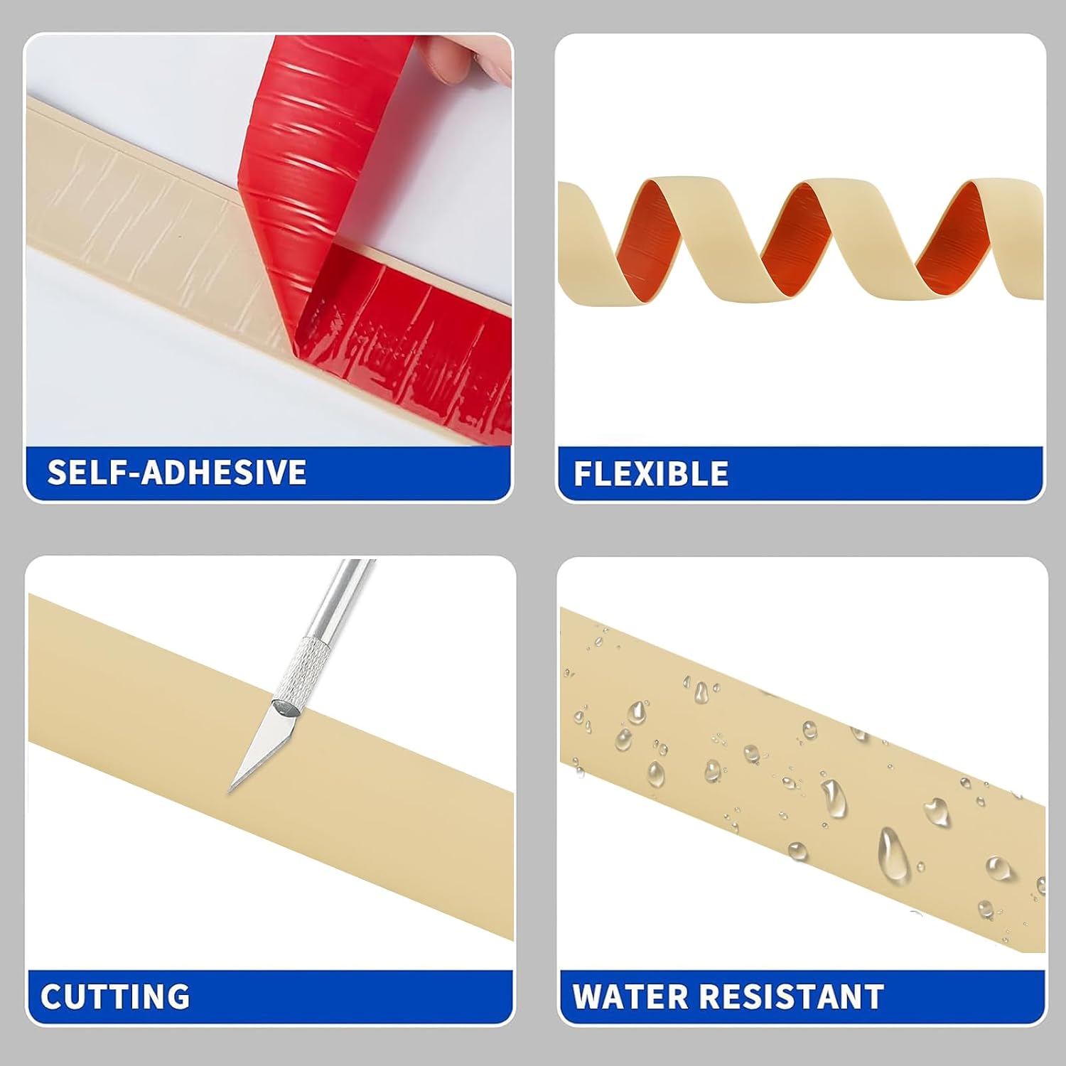 Thumbnail 1 de 1.2M Laminate Flooring Transition Strip 5cm