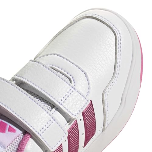 Detalle de Adidas Tensaur Sport 3.0 Hook and Loop Scarpe per Bambini e Ragazzi, Ftwr White/Bliss Pink/Grey Two, 34 EU