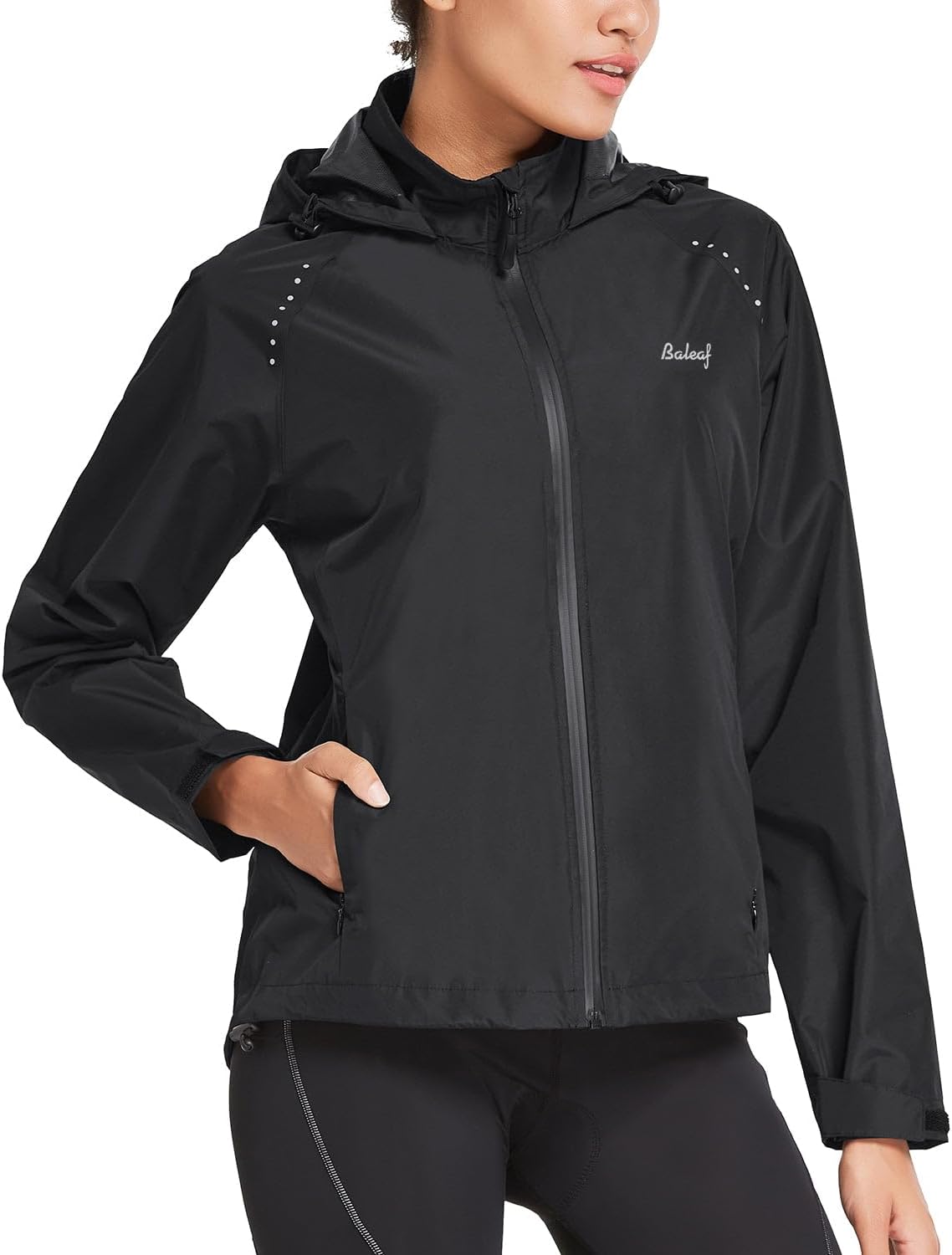 Thumbnail 1 de baleaf Women's Rain Jacket: Waterproof, Packable Windbreaker for Running and Cycling