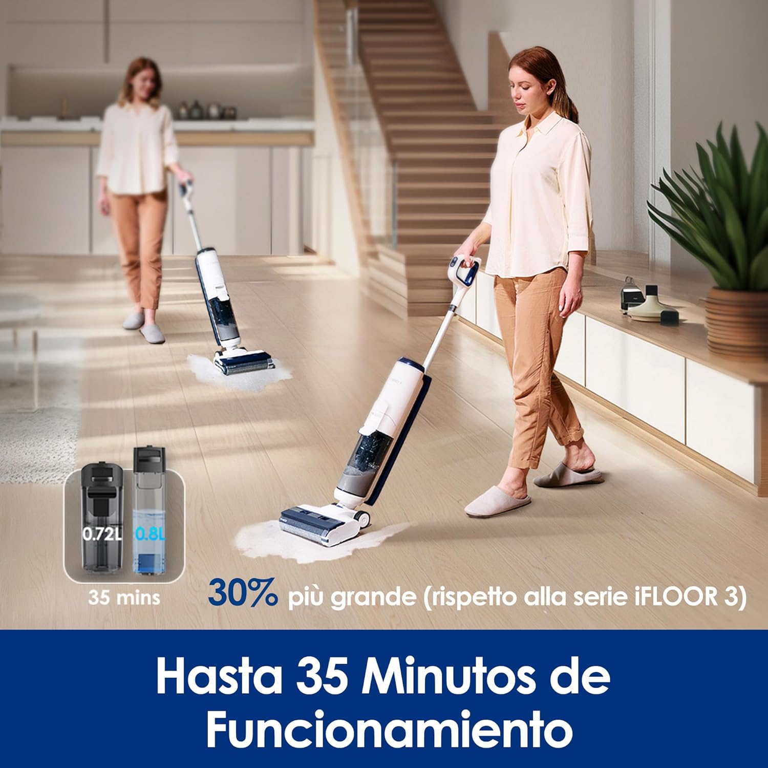 Thumbnail 6 de Tineco iFLOOR 5 Breeze Complete: Aspiradora Inalámbrica 2 en 1