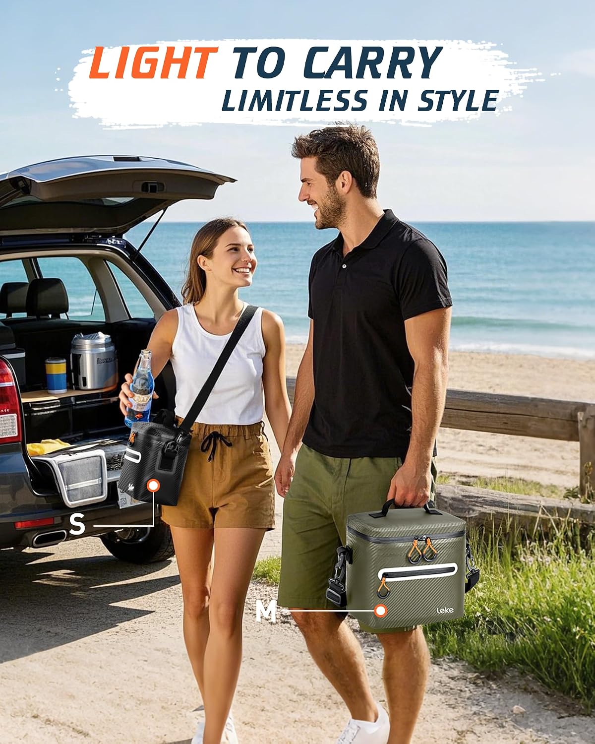 Thumbnail 1 de Lekesky Cool Bag 12/20L: Waterproof, Leakproof Insulated Lunch Bag for Work and Outdoors