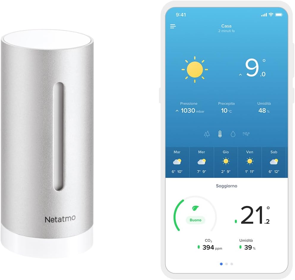 Detalle de Netatmo Modulo aggiuntivo Stazione Meteo